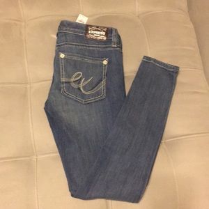 Express Low Rise Skinny Jeans